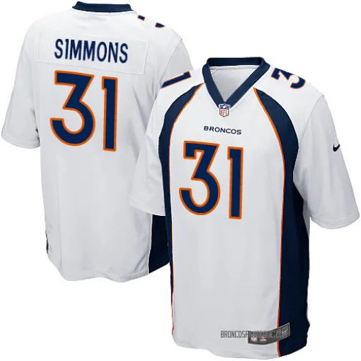 broncos white jersey