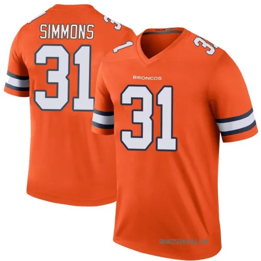 Justin simmons color rush jersey clearance
