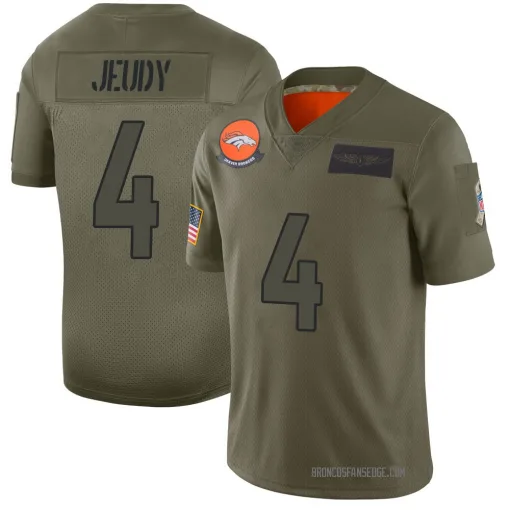 Jerry Jeudy Men's Denver Broncos Camo 
